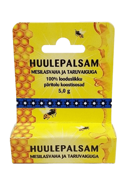 Huulepalsam-mesilasvaha-ja-taruvaiguga